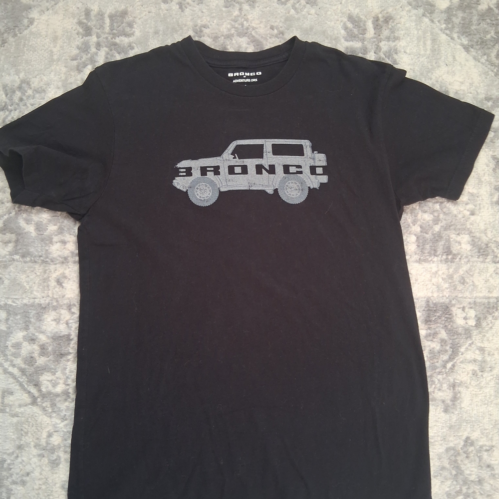 Bronco Black Short Sleeve Tee